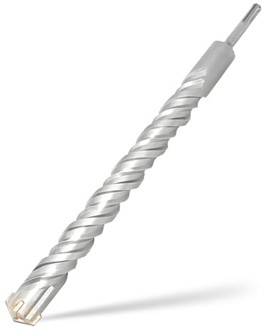 SDS Plus Bohrer 32 x 300mm,Professionell Betonbohrer mit 4 Hartmetall Schneiden,Hammerbohrer Für Stein,Beton,Ziegelmauer & Stahlbeton​