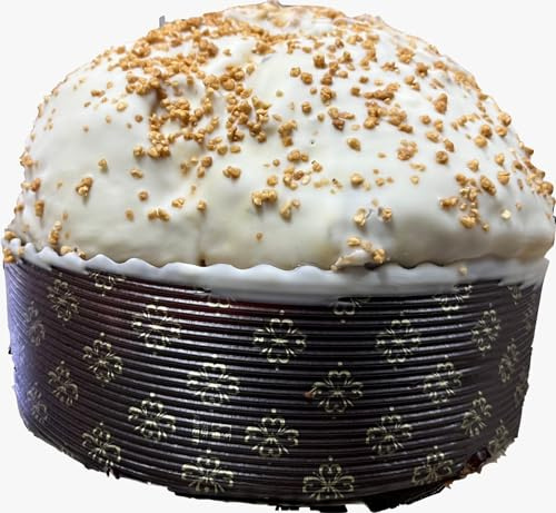 Panettone Artigianale al Caramello Salato GOLD 900gr Don Giovannino - Impasto con Lievito Madre, MADE in ITALY