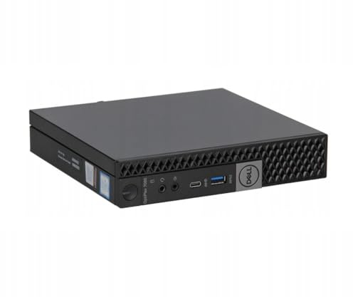 Dell Optiplex 5060 Micro Intel Core i5 8600T 256GB SSD 8GB memoria Windows 11 Pro Desktop Computer Mini PC (Ricondizionato)