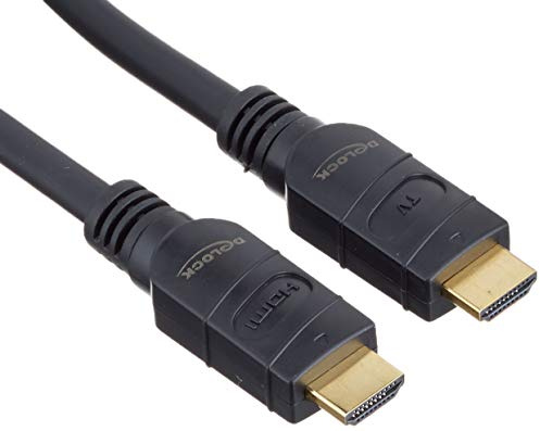 Delock Aktives HDMI Kabel 4K 60 Hz 10 m Schwarz