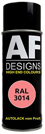 Alex Flittner Designs RAL Lackspray Autolack Sprühdose Spraydose RAL3014 Altrosa matt