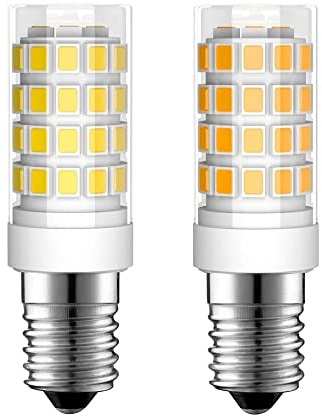 SZKOV 2-Pack E14 LED Bulb European Base 4W Turkish Light Bulb AC120V Electric Window Candle Lamp for Chandelier,Ceiling Fan,Pendant,Wall Sconce Fixtures 40W Equivalent Daylight White 6000K