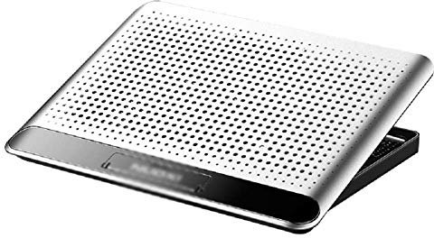SCJS Laptop and Notebook Cooling Pad, Laptop Cooler fits 12-17, Aluminum Alloy Mute Water Cooling Exhaust Fan Base Game Bracket