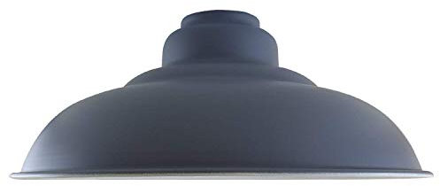 LEDSone Lámpara de techo colgante industrial, estilo retro, para cocina, estilo vintage, de metal, estilo loft, bar, lámpara colgante rústica (Gris)