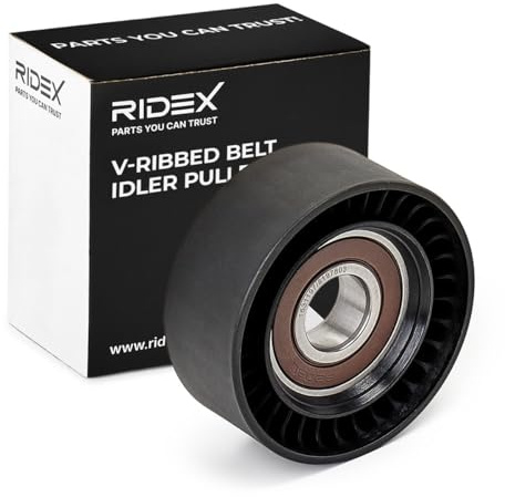 RIDEX 310T0166 Rullo tenditore cinghia Poly-V senza supporto Compatibilità con FORD MONDEO III B5Y