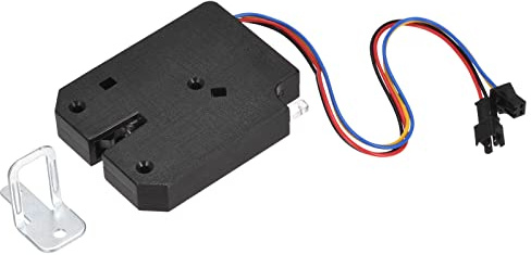 sourcing map Elektrische Fallenschloß DC5V für Schrank Türschloss | Elektromagnetisches Steuerschloss