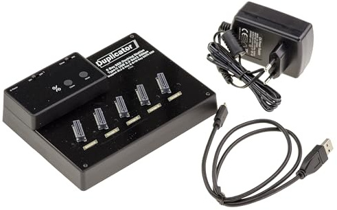 KALEA-INFORMATIQUE Klonstation Typ Dock für 5 M2-SSDs vom Typ SATA USB3-Link 5GB. Für Datenzugriff und Klonen von 1 SSD auf 4. | USB 3.0 Klonstation für fünf M.2 SATA SSDs, ermöglicht das Klonen einer SSD auf vier weitere.