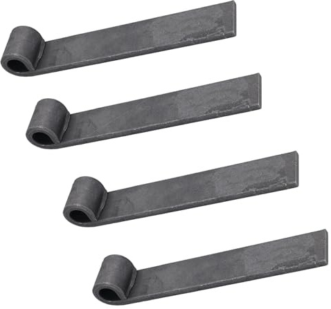 Lot de 4 charnières auto-colorées pour hayon de remorque 12,5 mm