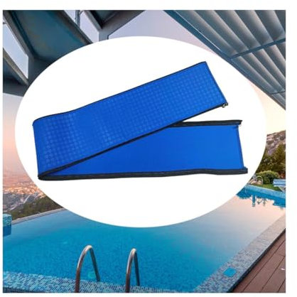 WJPUELUO Zippered Pool Railing Covers-Pool Railing Covers-Zippered Swimming Pool Handrail Covers for Inground Swimming Pool Ladder Handles,10FT