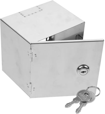 Cabilock Scatola Argentata Protezione Presa Esterna Scatole Elettriche Resistenti Alle Intemperie Copertura Per Cavo Elettrico Involucro Elettrico Impermeabile In Acciaio Inossidabile