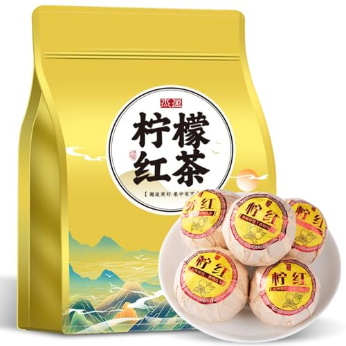 Squisita Miscela Di Limone E Lapsang Souchong Di Cina - Ricca E Dolce, Tè Nero Al Limone 250g
