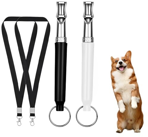 XOXVURI 2 Stück Dog Whistles Rütter Callback Dog Whistle Hundepfeife Rütter Rückruf Educational Aids For Dogs Whistles Dog Training Whistles Aid Whistle Dog Recall Ultrasonic Dog Whistle