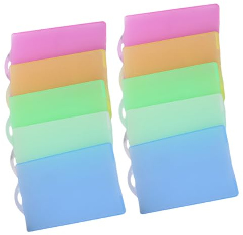Holibanna 10piezas Protectores Tarjetas Fundas Identificación Portátiles Protectoras Tarjetas