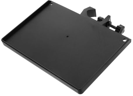 Toddmomy Mikrofonständer mit Verstellbarem Tablett Ablage aus Kunststoff Platzsparend und Minimalistisch für Instrumentenaufführungen und Kleine Bereiche Geeignet