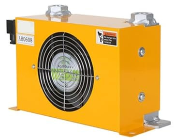 TIEOAXFT Intercambiador de Calor de Aire pequeño AH0608L-D, Enfriador de Aceite hidráulico for refrigeración de Grupo hidráulico