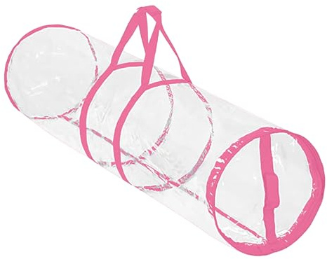 Aufbewahrungstasche Für Geschenkpapier Wasserdichtes Geschenkpapier Aufbewahrung Organizer Mit Reißverschluss Klare Tragetasche Mit Griff Für Feste Feiern Zuhause Dekoration