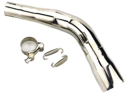 Auspuff Header Link Rohr Schwanz Auspuffrohr Schal Motorrad Edelstahl Auspuffrohr Mittelschalldämpfer Escape Slip-on Link Zubehör Für GTS 250 300 2013-2020