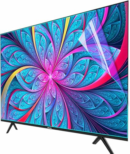 HOTAPEPU Anti Blue Light Screen Filter Film for 40-55 Inches TV, Matte Anti Glare/Anti Scratch TV Screen Protector for LCD, LED, OLED &QLED 4K HDTV Displays~/
