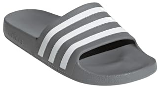 adidas Adilette Badelatschen Slides (Grey, EU Schuhgrößensystem, Erwachsene, Numerisch, M, 42)
