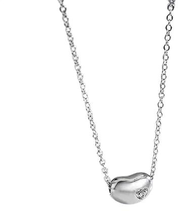 Collier ras du cou en zircon brillant, pendentifs en haricots d'acacia, cadeau de mariage, bijoux