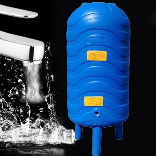 Helautomatisk brunntryckstank för vattenförvaring, 15–80 gallon vertikal pump tryckbehållare, 52,8 gallon 200 L H 130 cm B 45 cm