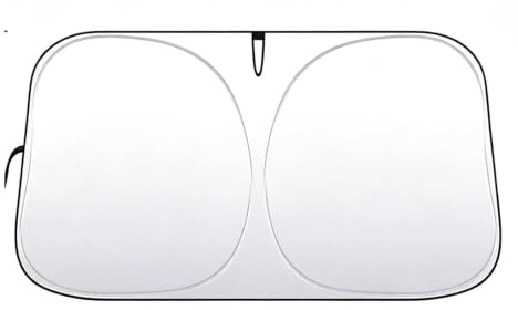 Bilskiljegardiner Bil Vindruta Solskydd Taksolskydd | Främre Värmeisolering Anti-Sun Glare Summer Vehicle Protector