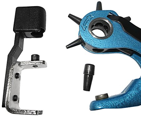 S&R Outils à changer poinçons pour emporte-pièce pince revolver (Compatible avec la pince perforatrice S&R)