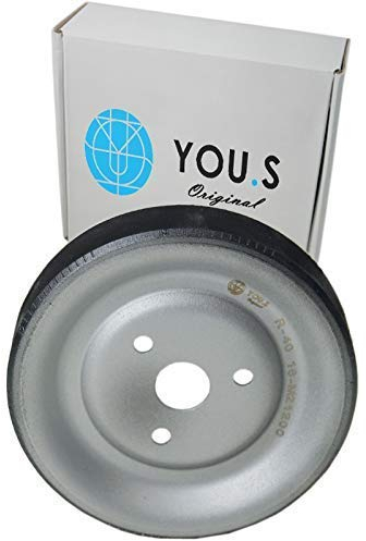 YOU.S 11517545958 Riemenscheibe Wasserpumpe Außend. 121,0 mm - Breite: 23,0 mm