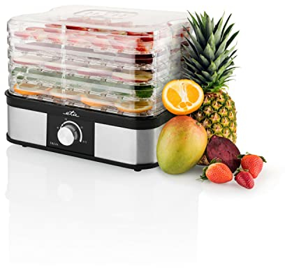 ETA Fresa Food dryer ETA530190000 Black/stainless steel, 245 W, Number of trays 5, Temperature control,