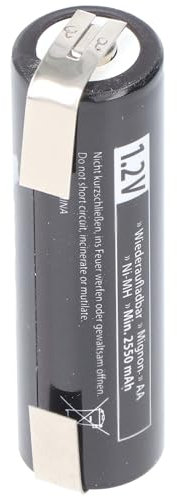 2550mAh Akku kompatibel mit Philips Rasierer Akku 5810XL, 5811XL, 5814XL, 5818XL, HP2750, HQ6675