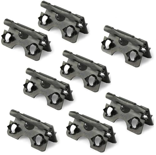 Lot de 10 charnières auto-fixantes pour cadre photo - 28 mm - Noir