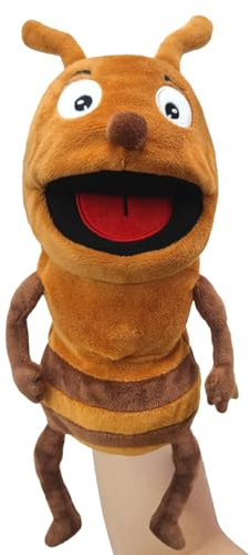 Diese Puppe ist eine Puppe mit richtigen Flauschigen händen und einem beweglichen Mund, die mit bikintpuppen, puppenpuppen und puppenspielen gefüllt ist