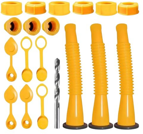 Bec de canette, remplacement du bec de canette - 3 ensembles de remplacement de bec verseur flexible | Becs verseurs de canette faciles à fixer, Kit de buses de versement souples, débit contrôlé pour