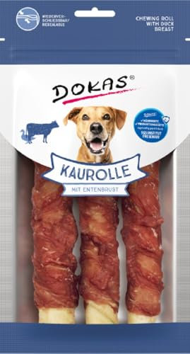 DOKAS - Kaurolle mit Entenbrust Medium 6er Pack (6 x 150g)