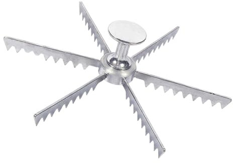 Practical Cutting Pizza Tool Aluminum Alloy Texture Pizza Cutter Dough Divider for Baking People and Cooking Person