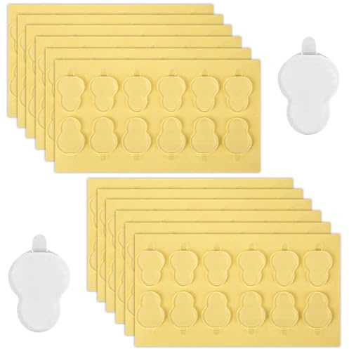 12 Sheets Adhesive Tape for Sonny Angel Baby, Nano Glue Adhesive Tape Clear Double Sided Adhesive Pad Detachable No Residue Adhesive Tape for Sonny Doll