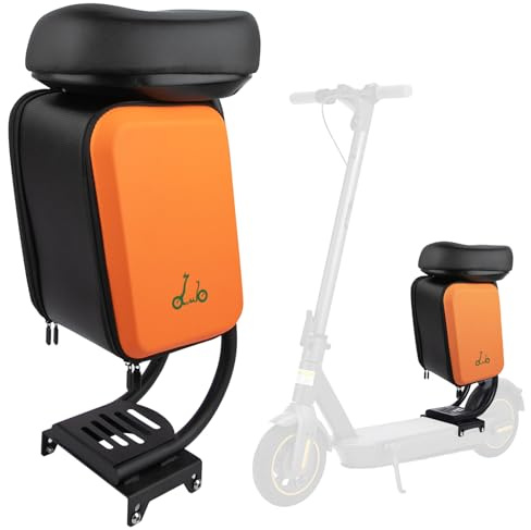 RUINEXISTA E Scooter Sitzkissen Kissen Multifunktionssitz für Ninebot Max G30 G30D Scooter-Zubehör Scooter-Sitz E Scooter 10-Liter-Tasche，Scooter Zubehör