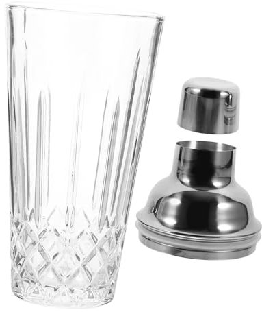 SOLUSTRE Shaker Cocktail Con Inossidabile Shaker Con Per Misurazione Per Mixare Bevande Al Bar