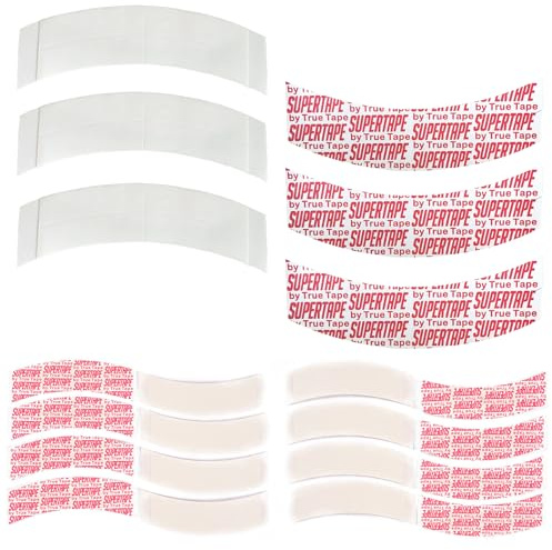 36uds Cinta Adhesiva Peluca,Invisible Impermeable Cinta de Doble Cara para Pelucas Cinta de Peluca Delantera de Encaje Cinta de Pegar Pelucas para Fijar Pelucas