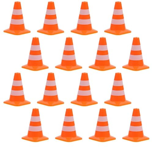 Cônes Signalisation Jouet Enfant: 16 Pièces Sécurité Routière Miniature | Mini panneaux, Jeu éducatif, Apprentissage circulation, Décoration miniature, Activité créative enfant