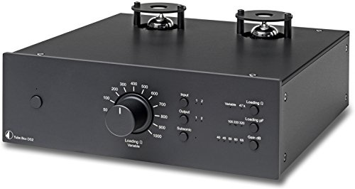 Pro-Ject Tube Box DS2 Noir - Préamplificateur Phono à Tube