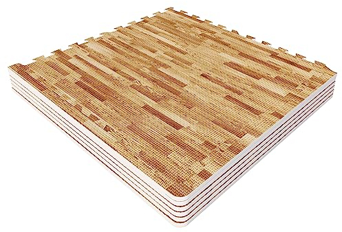 GORILLA SPORTS® Schutzmatten - 6 Matten mit 12 Endstücke, 60 x 60 x 1,2 cm, rutschfeste, Eva Schaumstoff, Farbwahl - Bodenschutzmatten Fitness, Bodenmatten, Puzzlematten, Unterlegmatten, Poolmatte