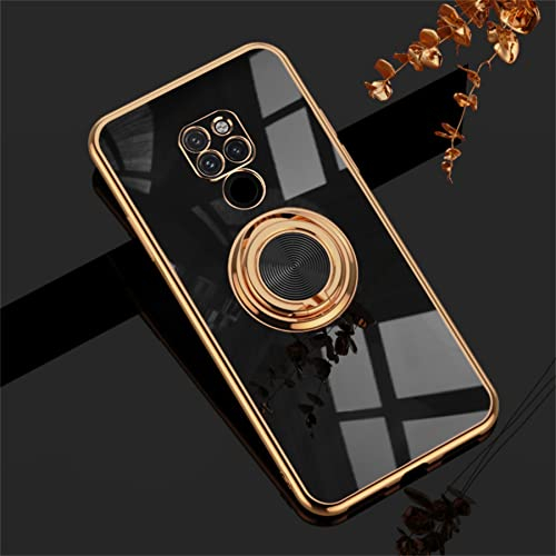 Einaily Hülle für Huawei Mate 20 - Ultradünne Magnetische KFZ-Halterung Mit 360-Grad Finger-Halter Schale