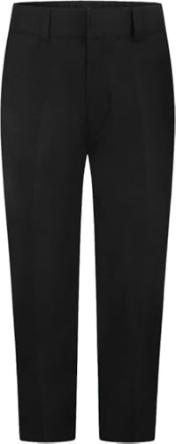 RASH ACCESSORIES Jungen Sturdy Fit Hose, Schwarz, 11-12 Jahre