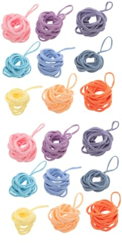 Lurrose 360pcs Weaving Loom Refills Boys and Kit Potholder Loom Loops Weaving Multi Kit