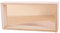 Cadre 3D Cadre Profond avec Vitre pour Objet Cadre Photo Bois 25.8x12.6x5.5 cm Cadres Photo Cadre Vitrine pour Les Fleurs Séchées et L'Artisanat (Beige)