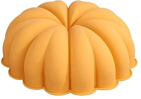Moule de cuisson en silicone 3D en forme de citrouille pour Halloween, fondant, décoration de gâteau, moule de cuisson réutilisable