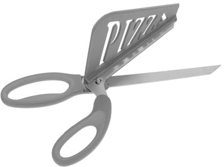 FUNOMOCYA Ciseaux Pizza Acier Inoxydable Bleu Multi-fonction Découpe Pratique Pour Cuisine Familiale Et Professionnelle