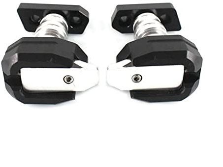 NMBZVE Motorrad-Fallschutzbügel Für Kawasaki Z750 Z 750 2007 2013 Mit Logo Motorrad Fallschutz Sturzpad Verkleidungsschutz Anti Crash Pad(Silber)