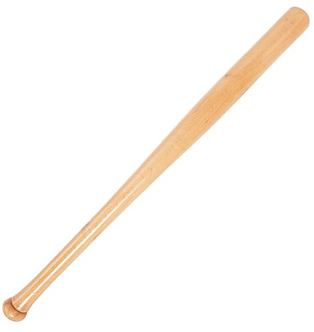 Kleiner Baseballschläger aus Holz, unlackiert, 45,7 cm, zum Malen und Basteln, für Sportveranstaltungen, unlackiert